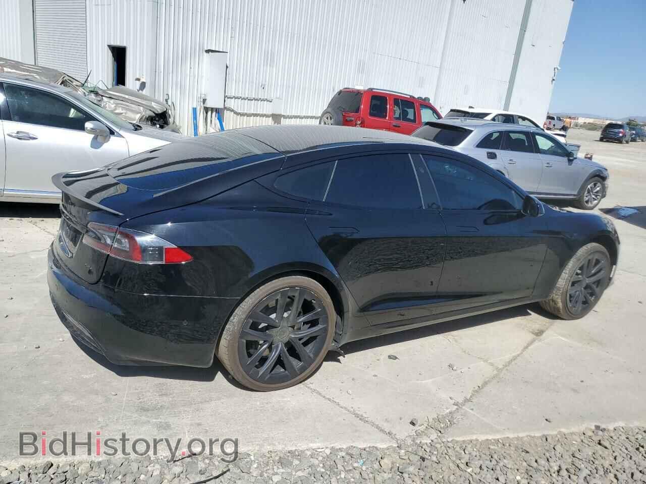 2021 TESLA MODEL S - VIN: 5YJSA1E62MF437997 - Фото 3