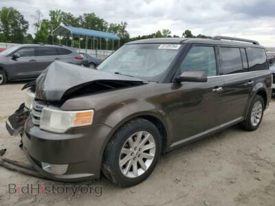 2011 Ford FLEX SEL, brown — VIN 2FMHK6CC2BBD27826, Copart