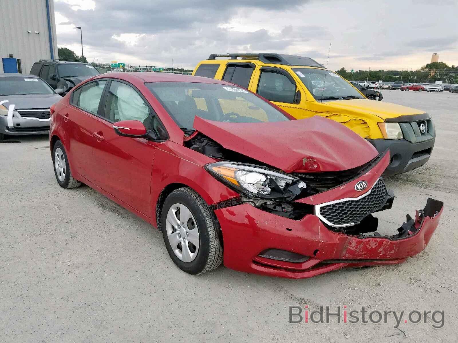 Photo KNAFX4A65F5329723 - KIA FORTE LX 2015