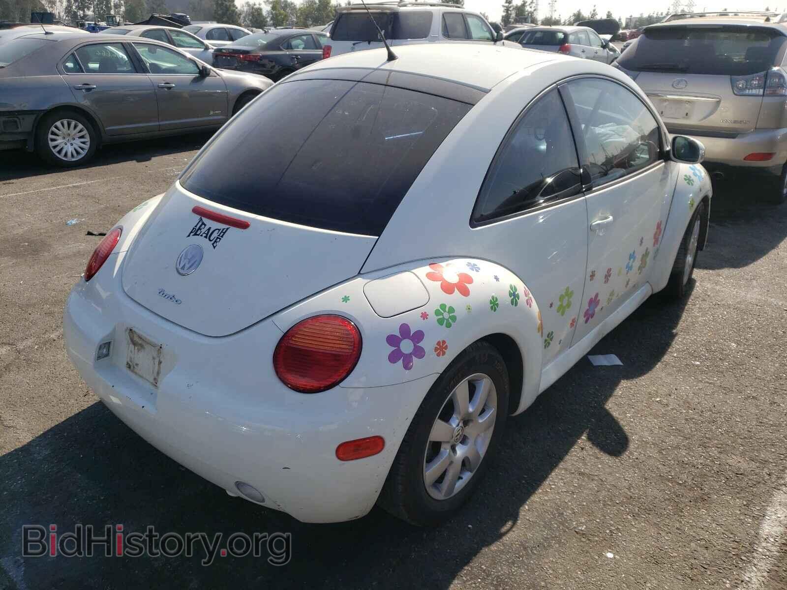 2003 VOLKSWAGEN BEETLE - VIN: 3VWDD21C53M438442 - Фото 4