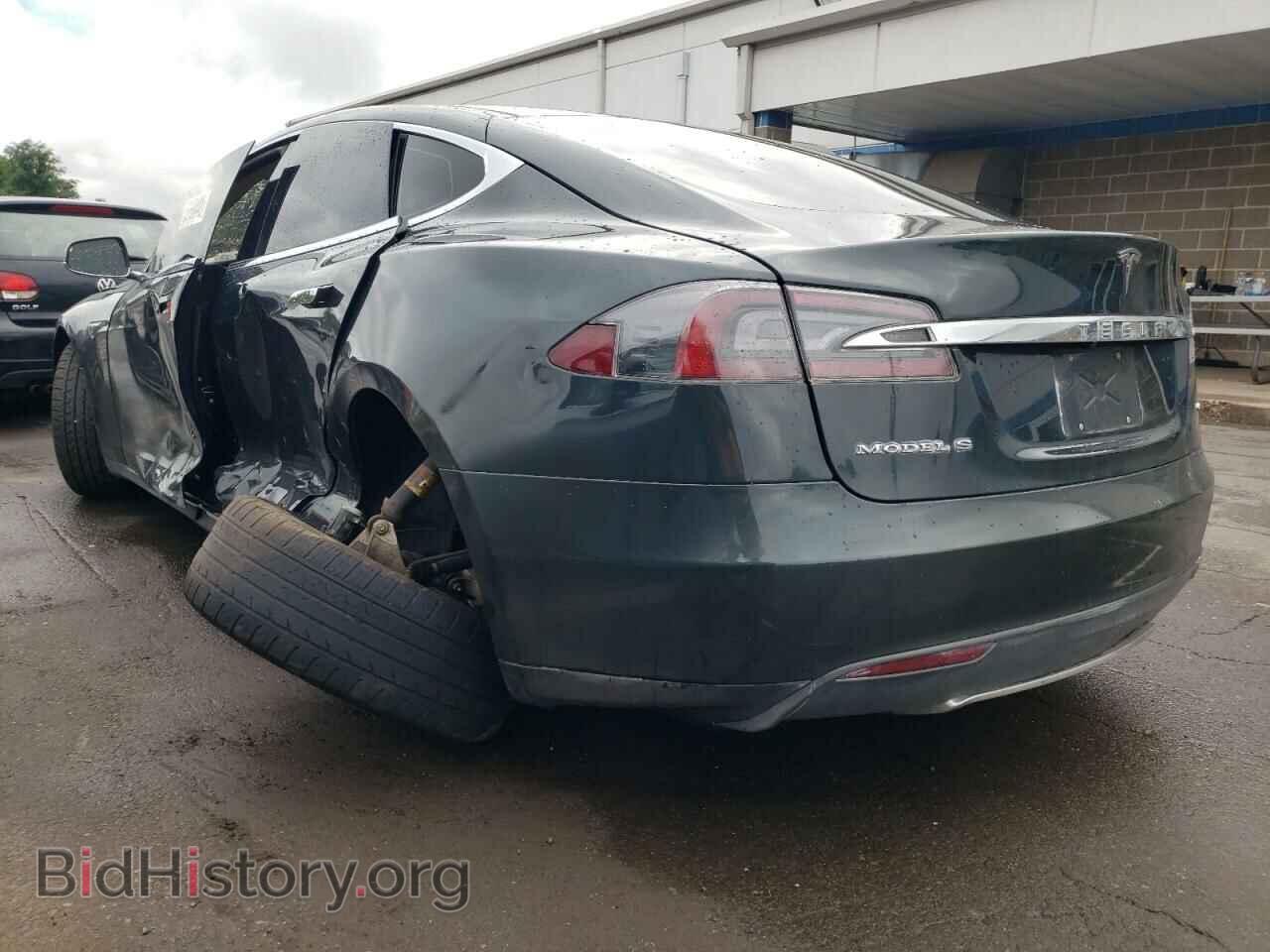 2014 TESLA MODEL S - VIN: 5YJSA1S12EFP41440 - Фото 3