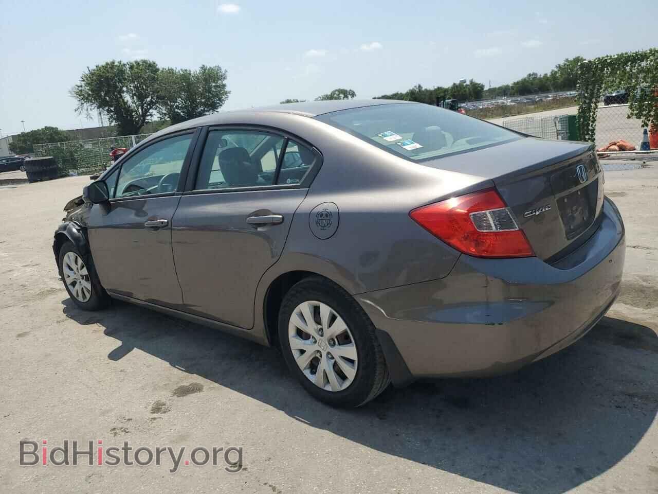 2012 HONDA CIVIC - VIN: 19XFB2F55CE010277 - Фото 2