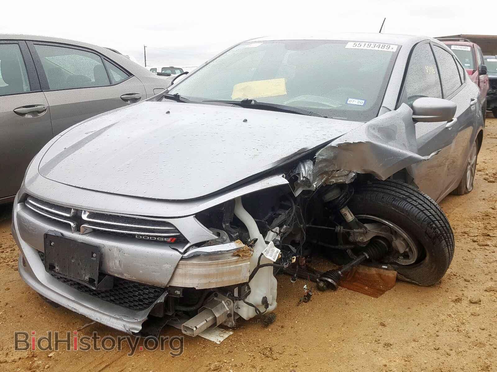 2014 DODGE DART - VIN: 1C3CDFDH9ED730501 - Фото 2