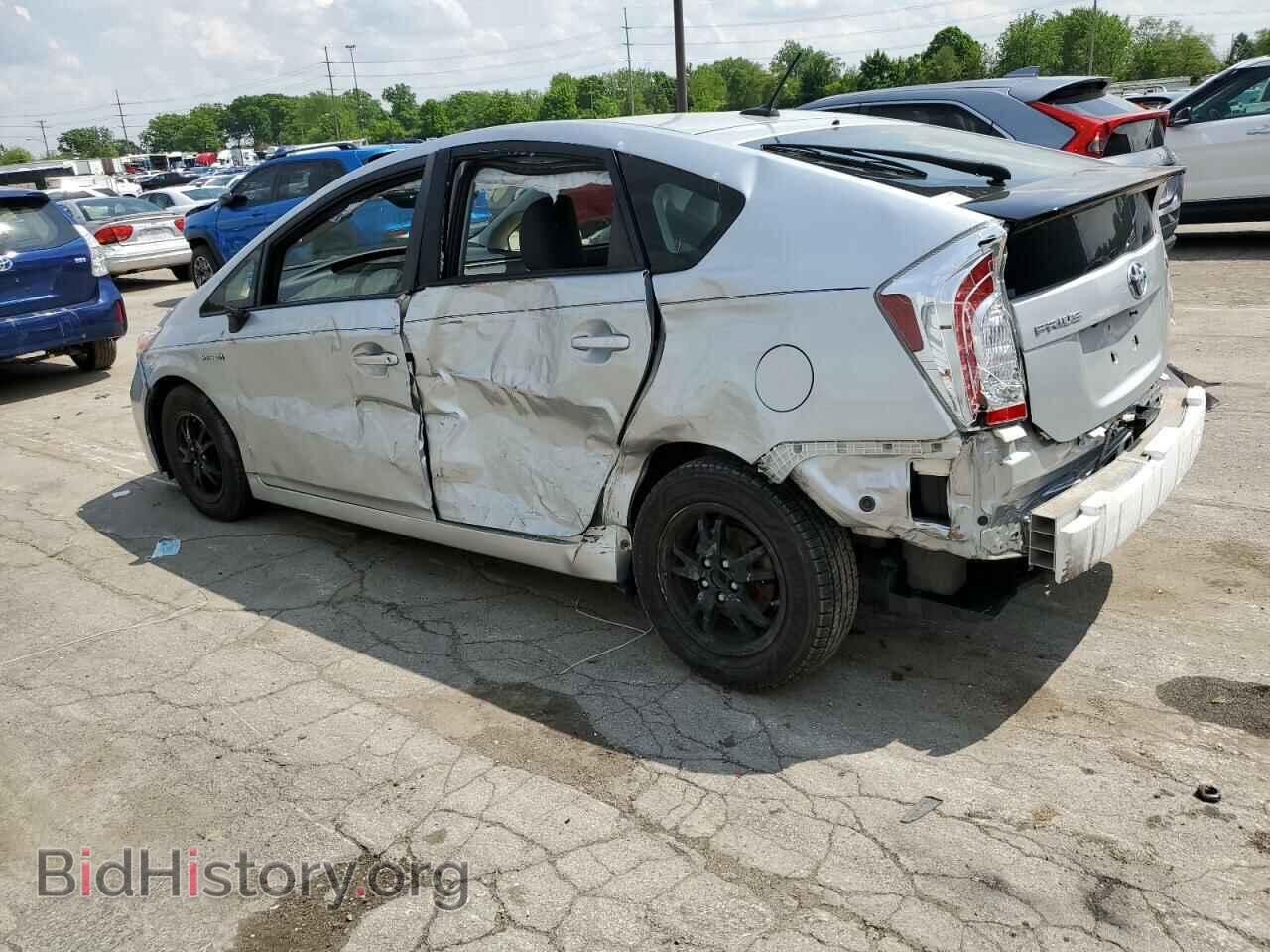 2014 TOYOTA PRIUS - VIN: JTDKN3DU4E0368360 - Фото 2