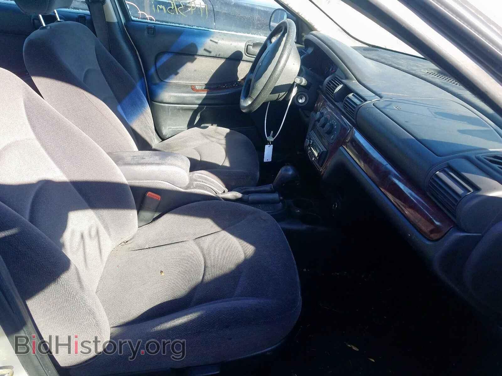 2001 CHRYSLER SEBRING - VIN: 1C3EL46X71N679296 - Фото 5