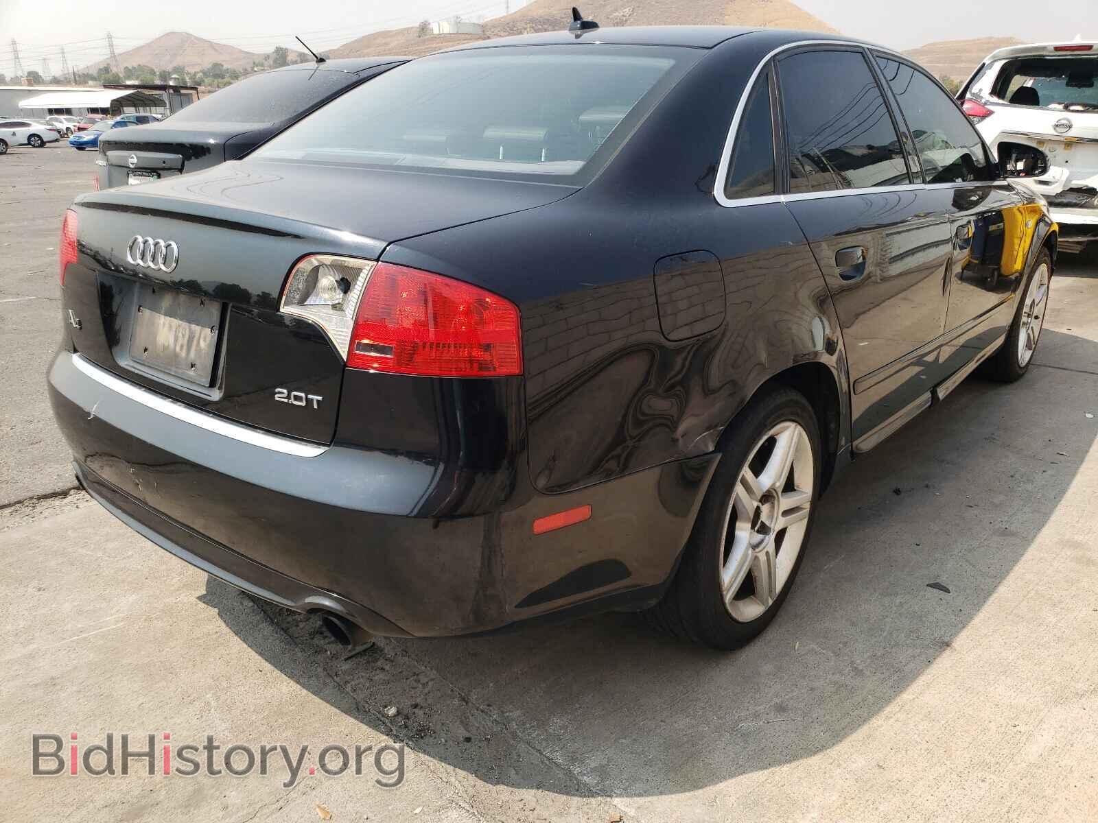 2008 AUDI A4 - VIN: WAUAF78E58A099655 - Фото 4