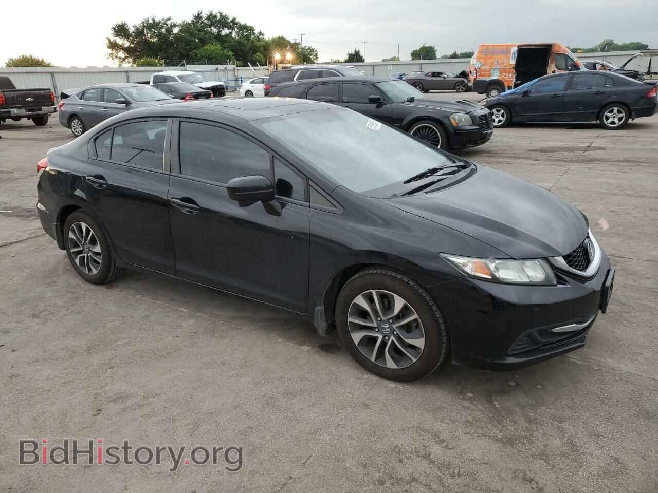2014 HONDA CIVIC - VIN: 2HGFB2F83EH522400 - Фото 4