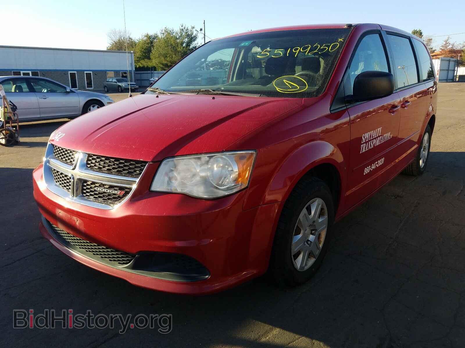2012 DODGE CARAVAN - VIN: 2C4RDGBG9CR399614 - Фото 2