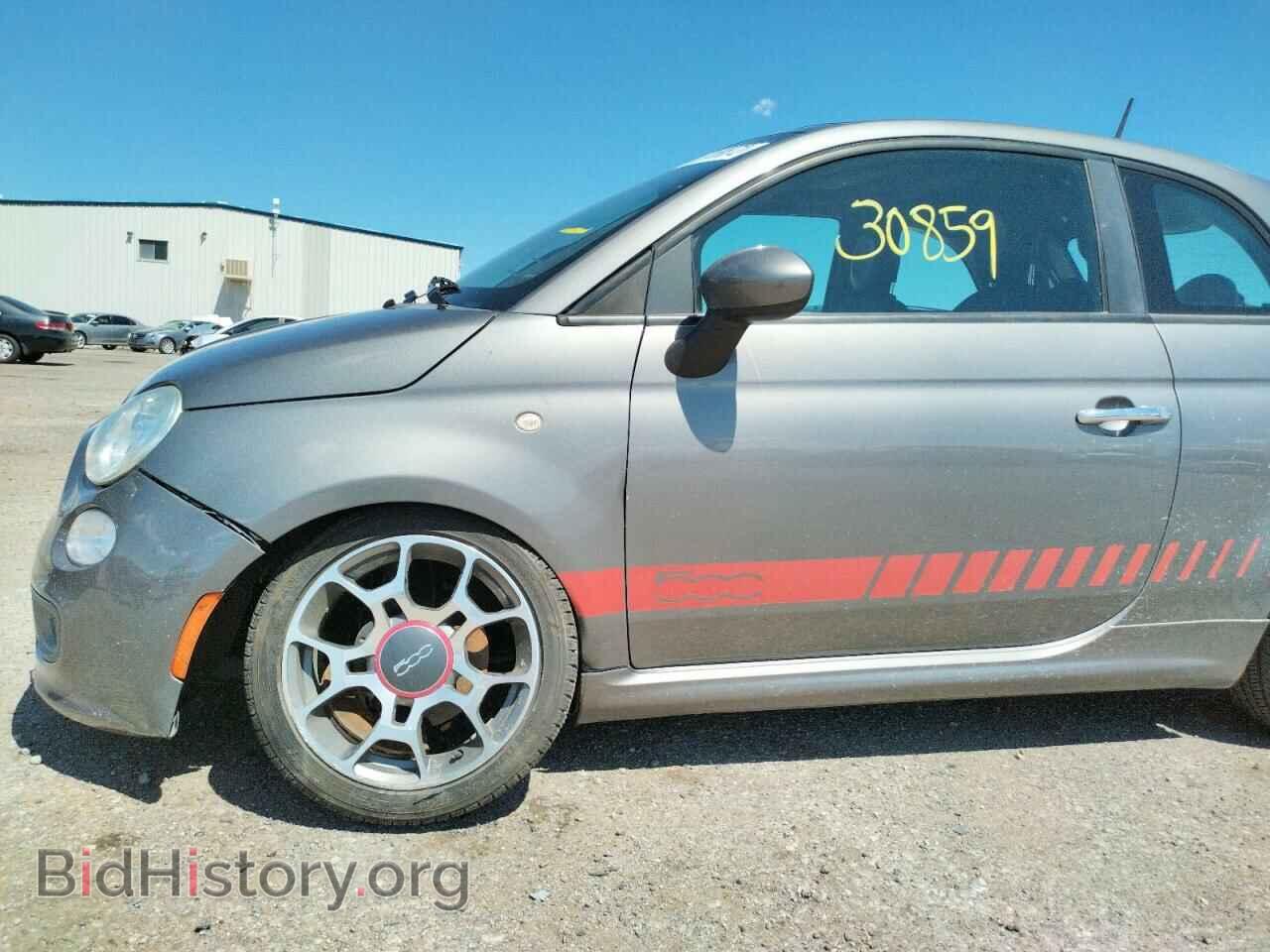 2012 FIAT 500 - VIN: 3C3CFFBR3CT100454 - Фото 9