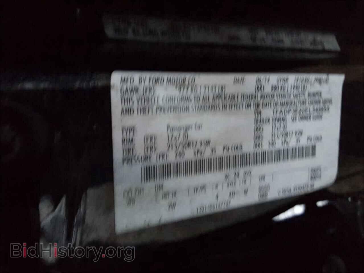 2014 FORD FOCUS - VIN: 1FADP3F20EL345855 - Фото 10