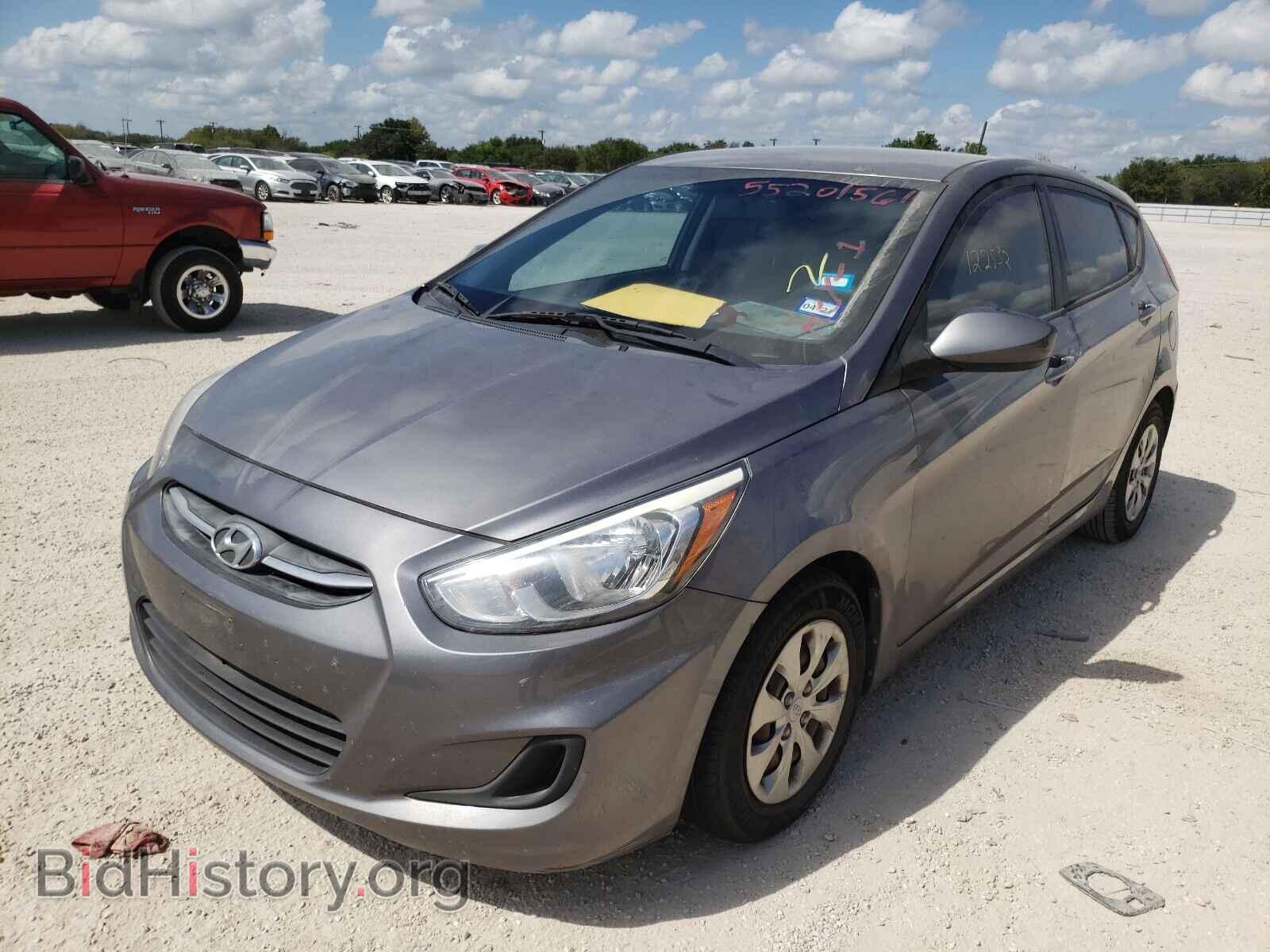 2015 HYUNDAI ACCENT - VIN: KMHCT5AE3FU201321 - Фото 2