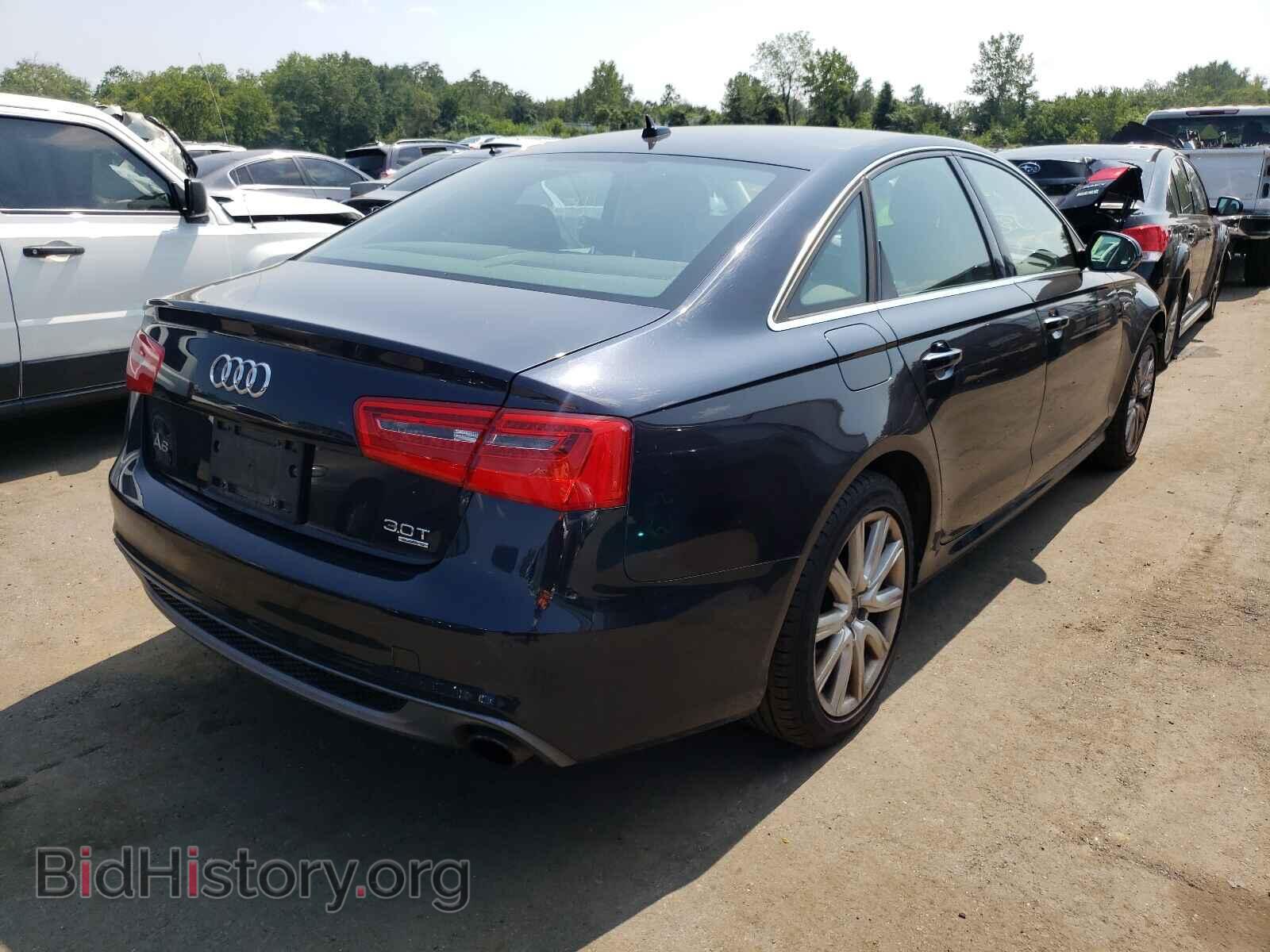 2013 AUDI A6 - VIN: WAUHGAFC4DN028153 - Фото 4