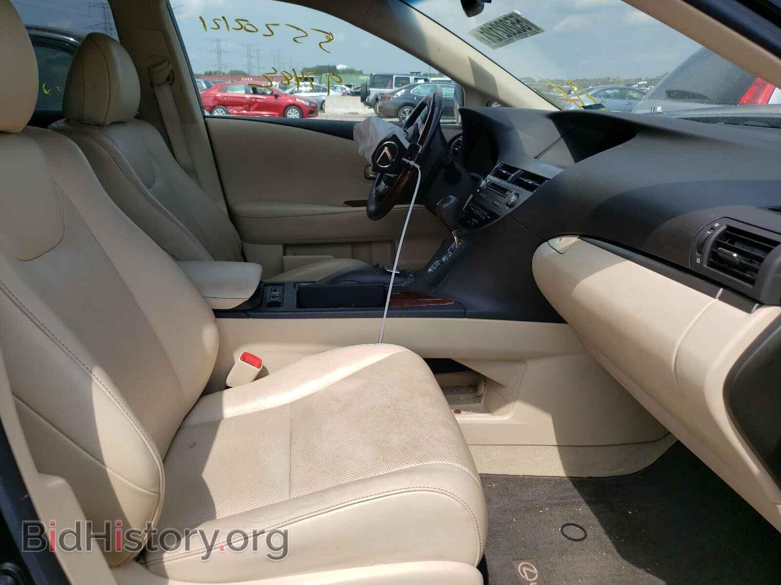 2013 LEXUS RX350 - VIN: 2T2BK1BAXDC202270 - Фото 5