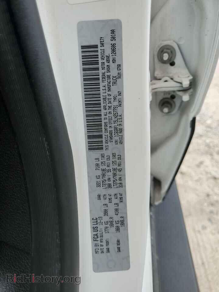 2020 RAM 1500 - VIN: 1C6SRFLT5LN257791 - Фото 12
