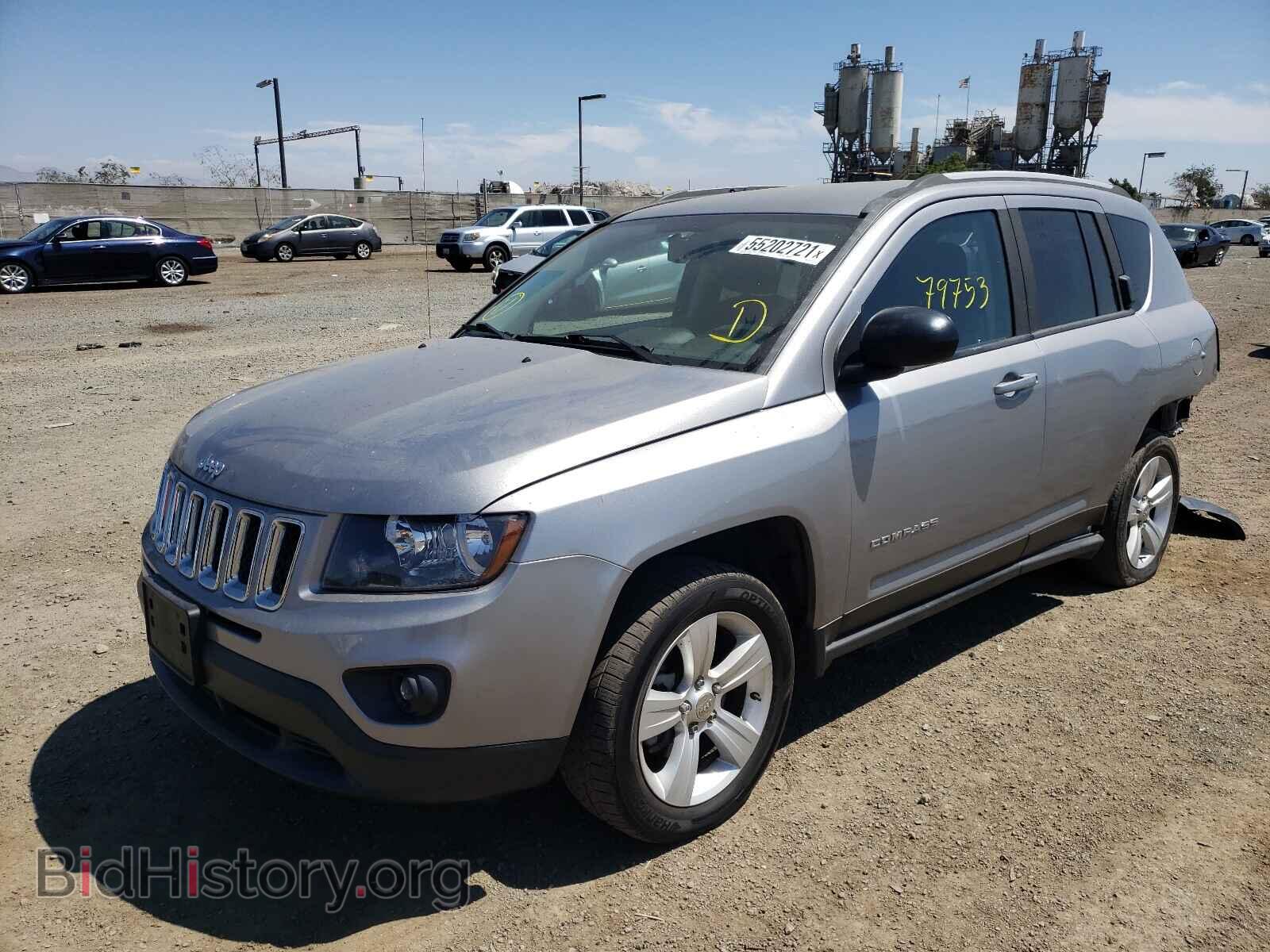 2016 JEEP COMPASS - VIN: 1C4NJCBA2GD525932 - Фото 2