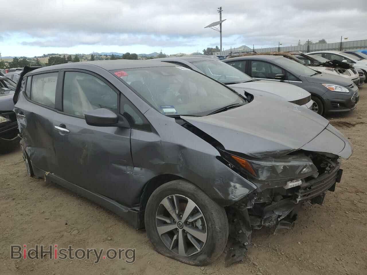 2021 NISSAN LEAF - VIN: 1N4BZ1BV2MC555636 - Фото 4