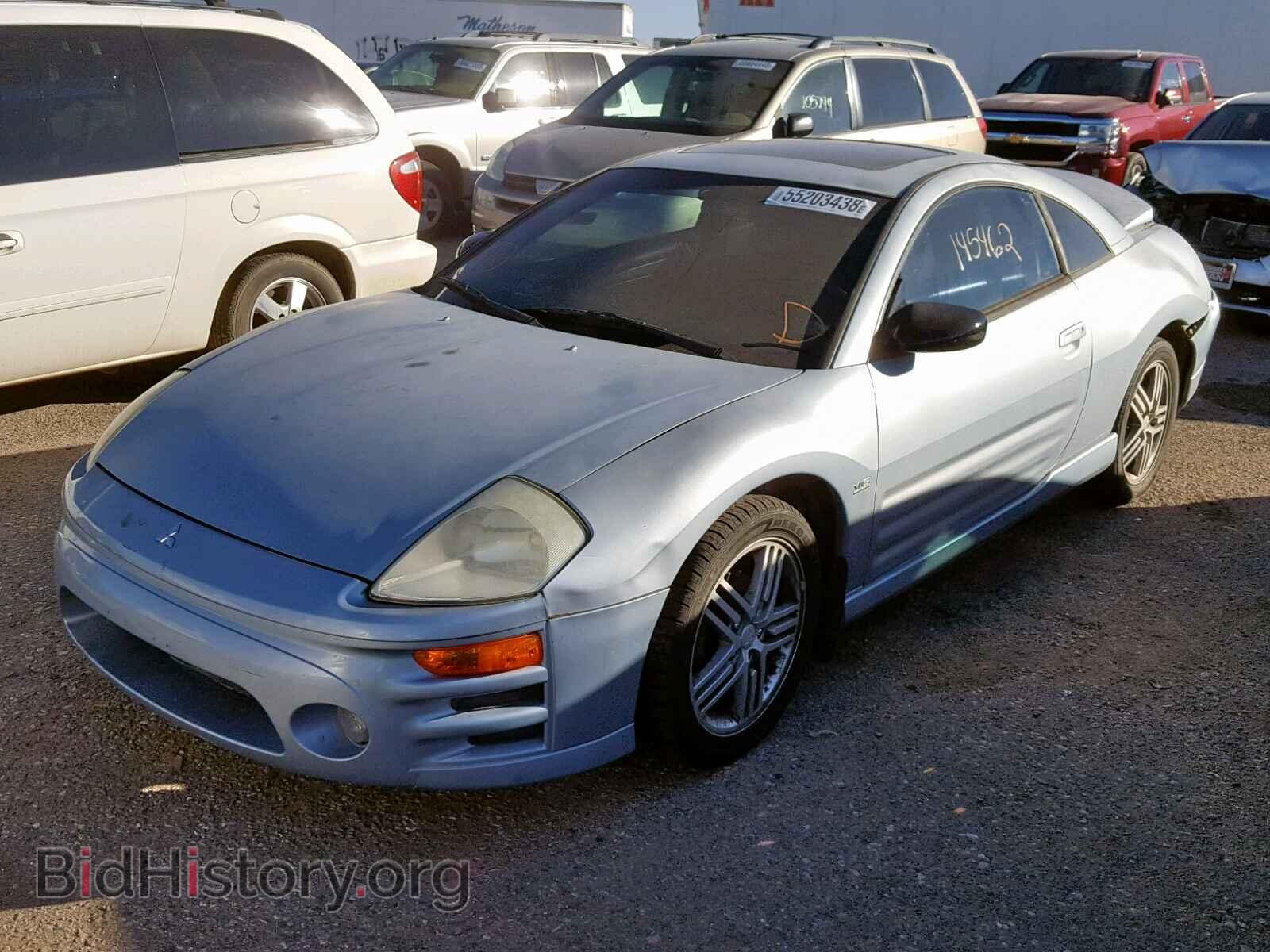 2003 MITSUBISHI ECLIPSE - VIN: 4A3AC84H03E139026 - Фото 2