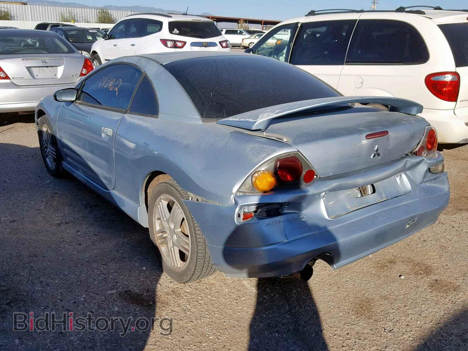 2003 MITSUBISHI ECLIPSE - VIN: 4A3AC84H03E139026 - Фото 3