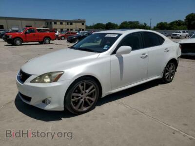 2008 Lexus IS 250, белый — VIN JTHBK262585082067, Copart
