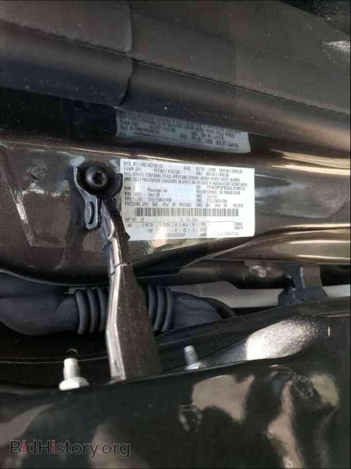 2018 FORD FOCUS - VIN: 1FADP3FE9JL318612 - Фото 10