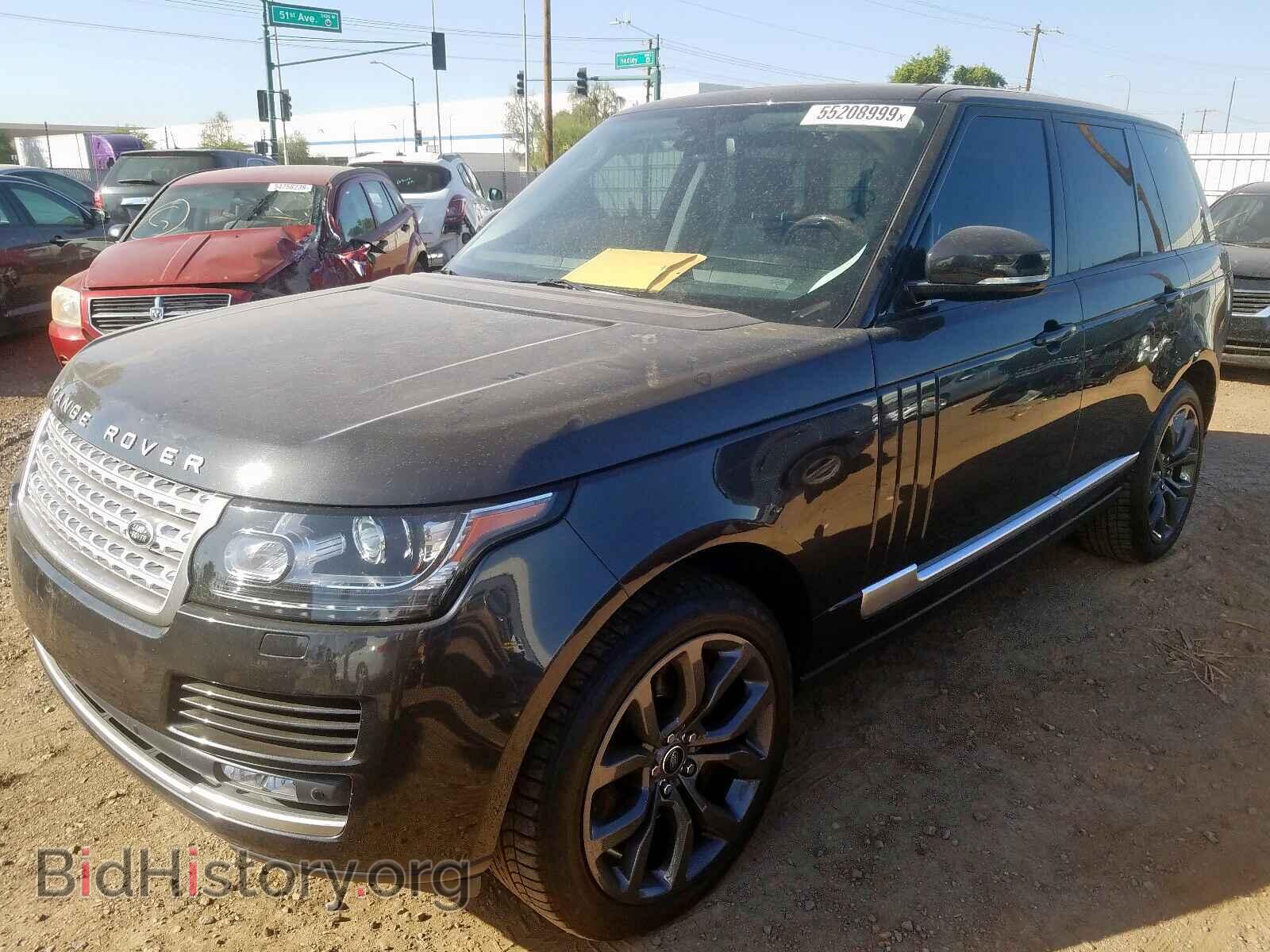 2013 LAND ROVER RANGE ROVE - VIN: SALGS2EF9DA106604 - Фото 2