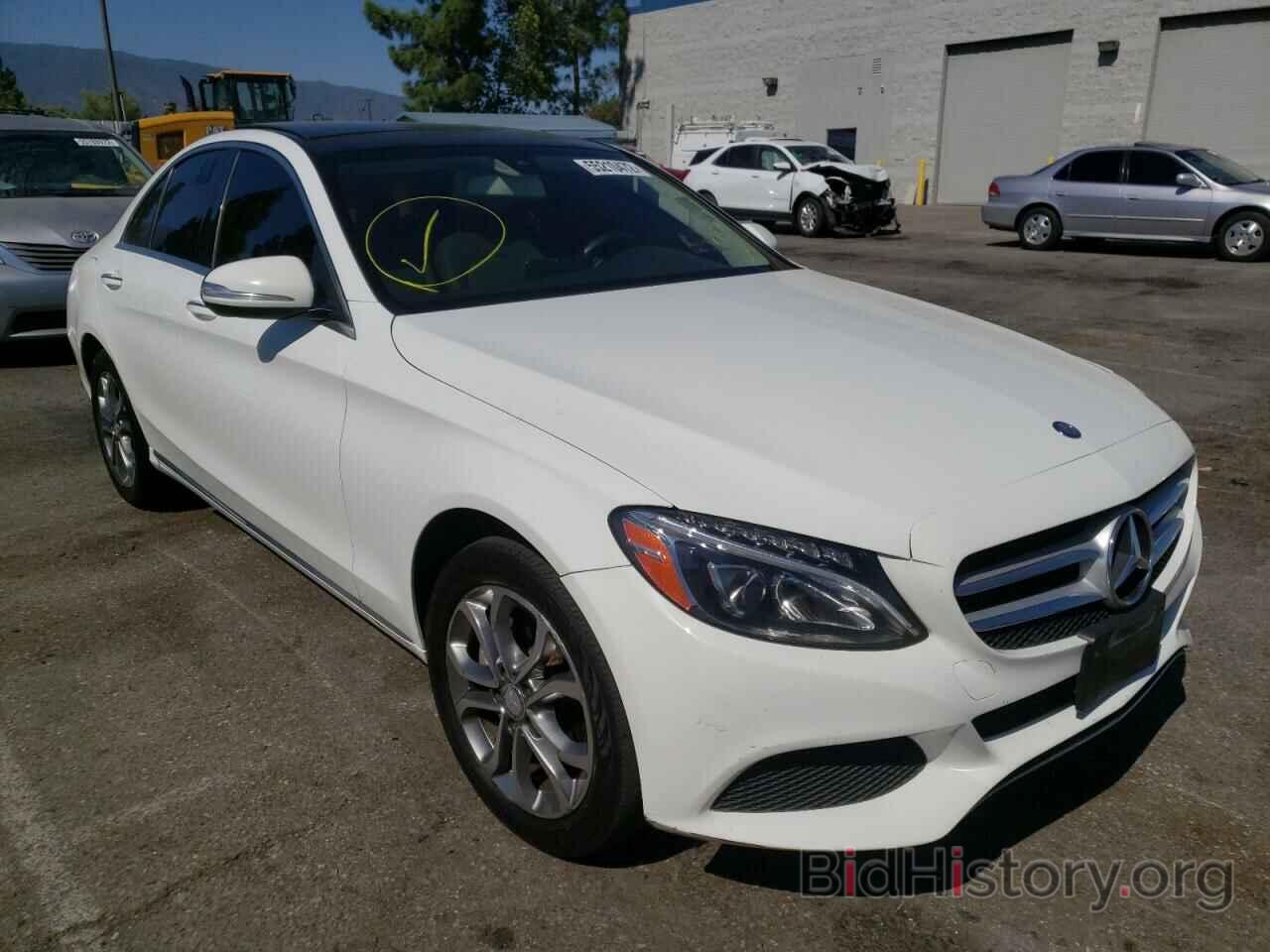 Photo 55SWF4KB6FU014279 - MERCEDES-BENZ C-CLASS 2015