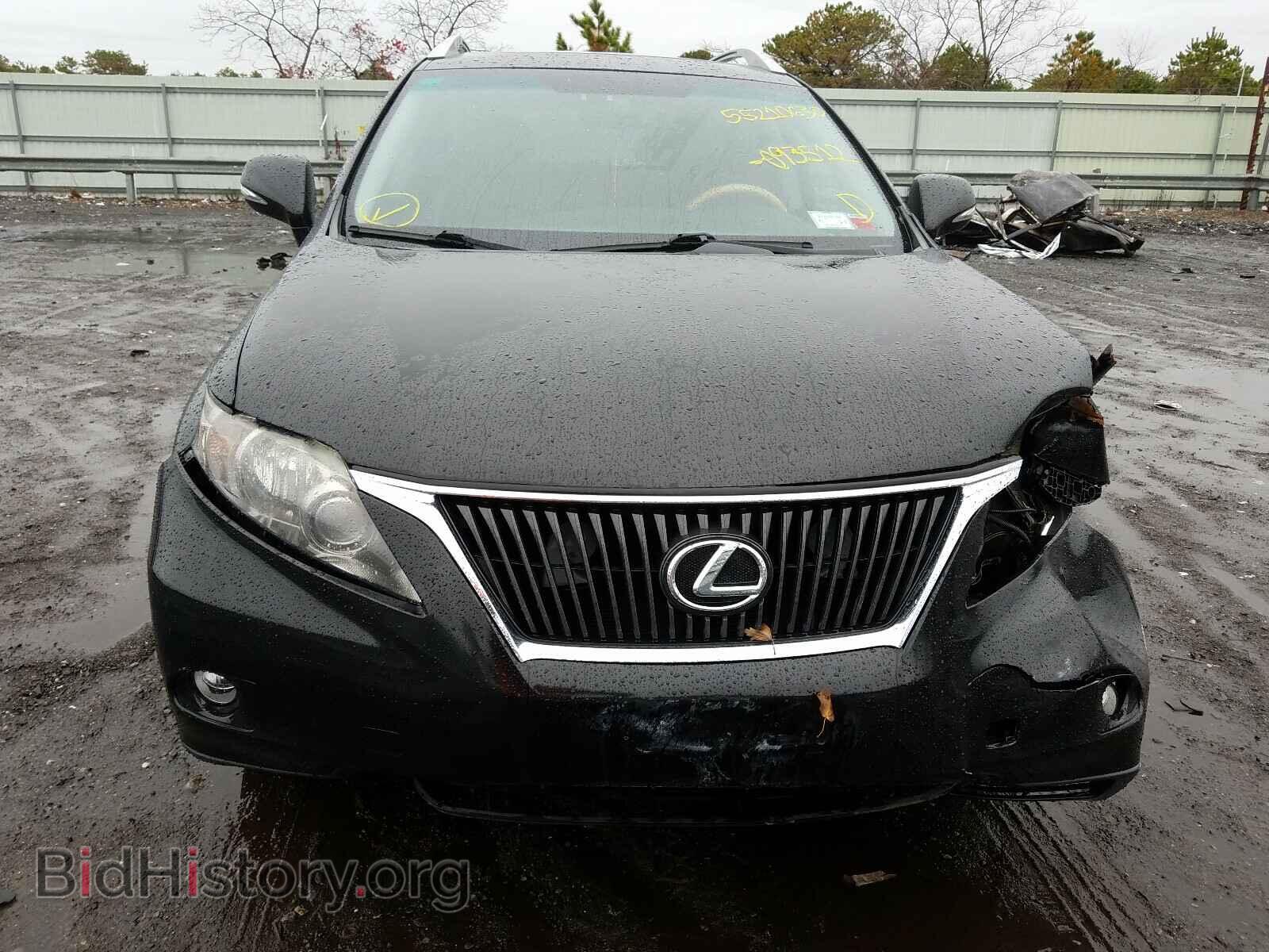 2011 LEXUS RX350 - VIN: 2T2BK1BA2BC093512 - Фото 9