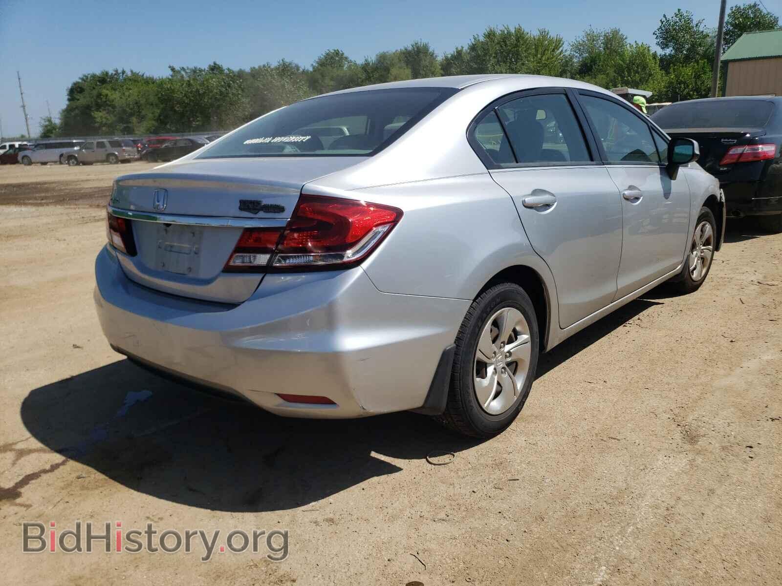 2013 HONDA CIVIC - VIN: 19XFB2E59DE034598 - Фото 4