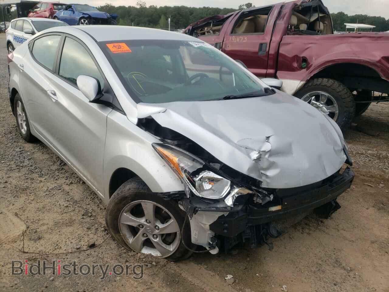 Photo 5NPDH4AE6FH649843 - HYUNDAI ELANTRA 2015