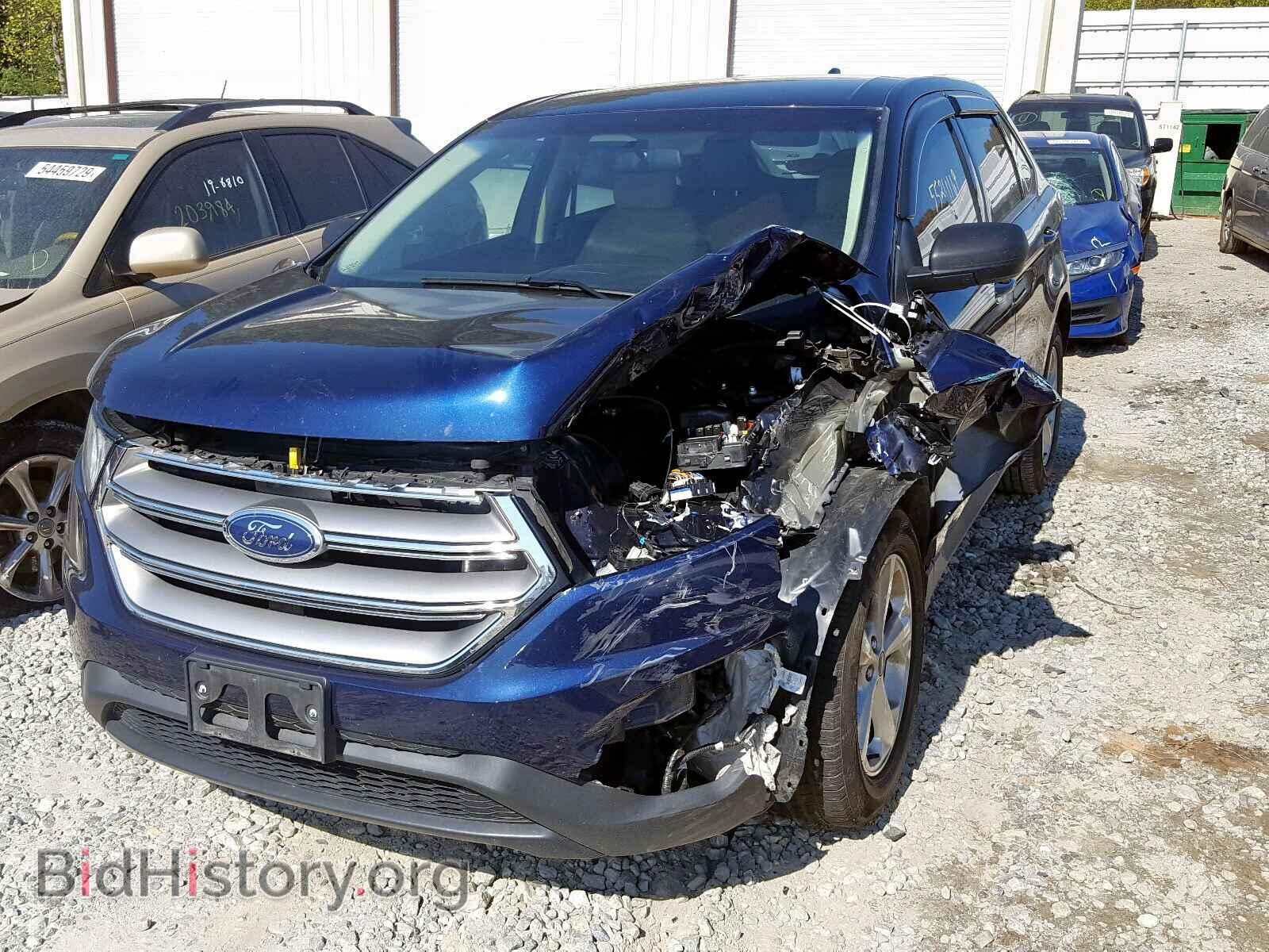 2016 FORD EDGE - VIN: 2FMPK3G94GBC09244 - Фото 2