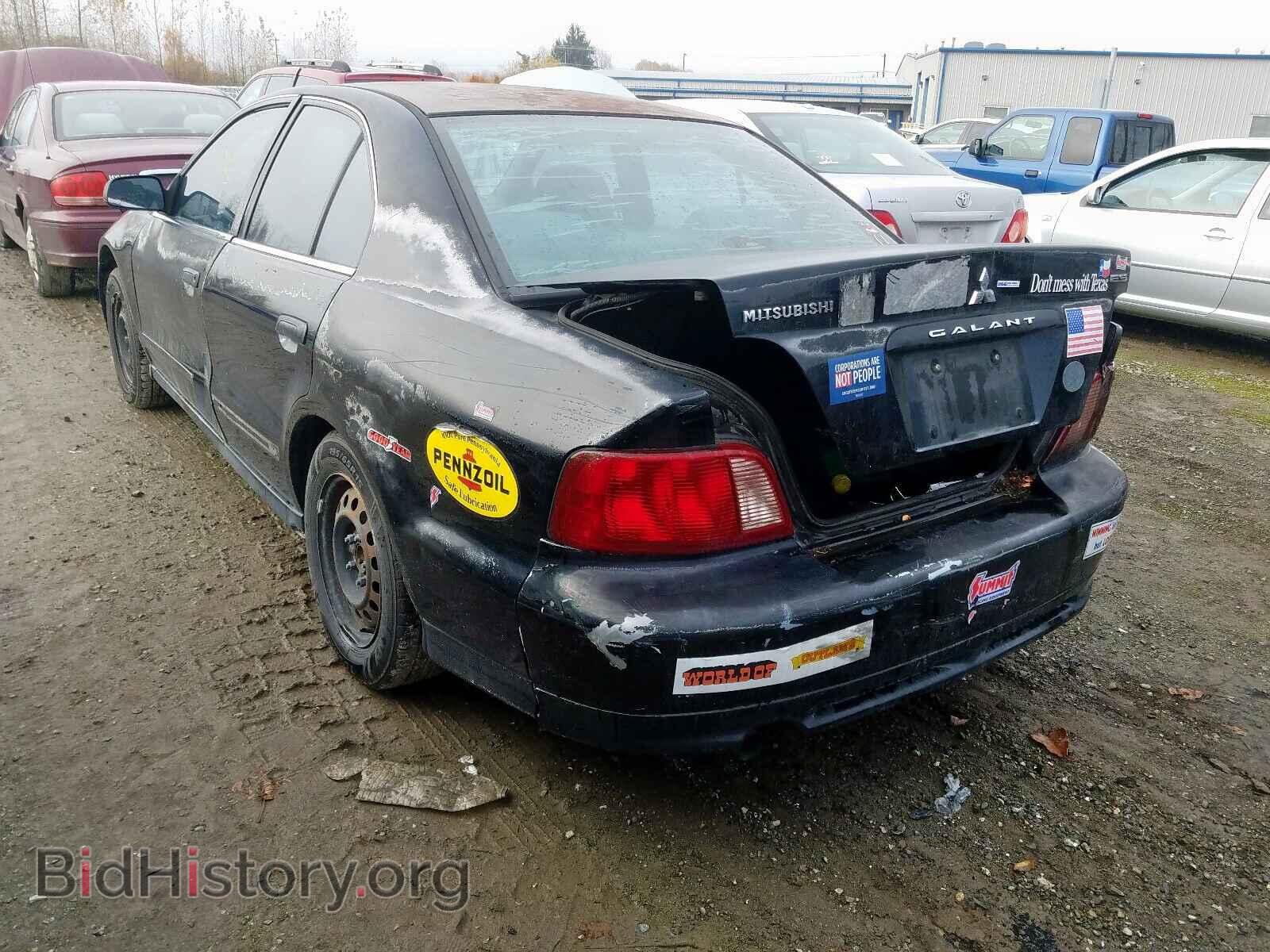 2002 MITSUBISHI GALANT - VIN: 4A3AA46G42E082976 - Фото 3