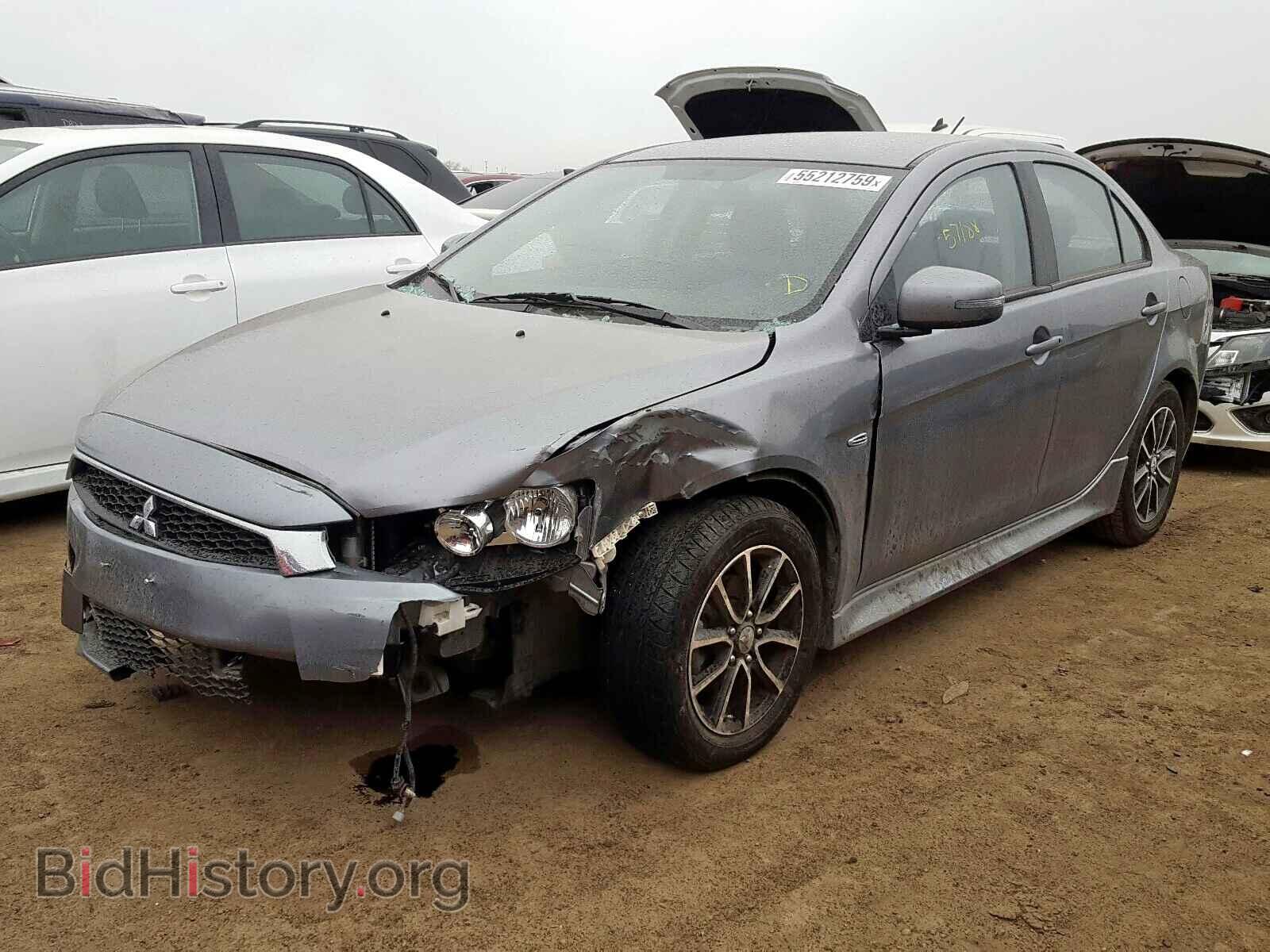 2017 MITSUBISHI LANCER - VIN: JA32U2FU4HU008110 - Фото 2