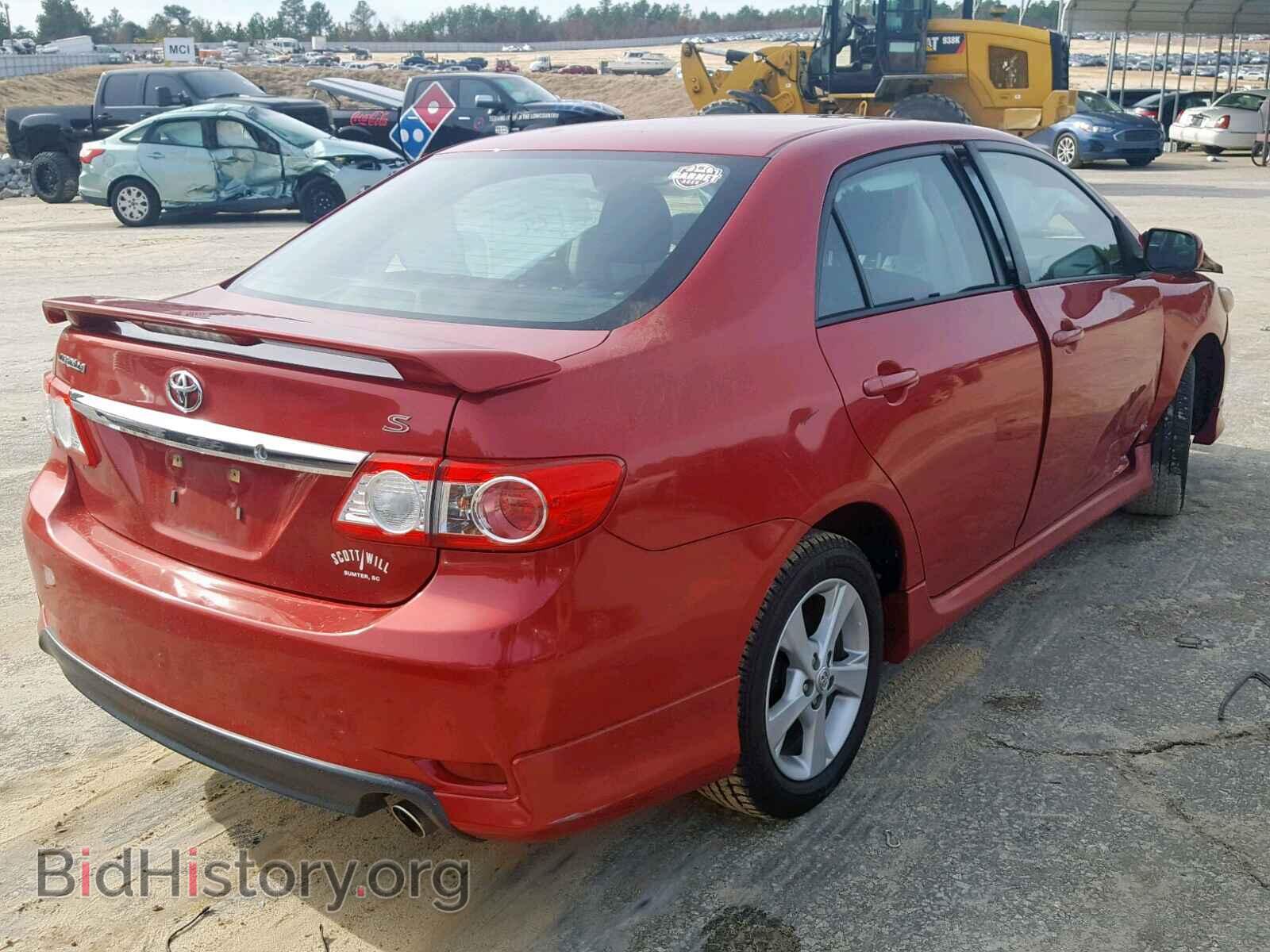 2011 TOYOTA COROLLA BA - VIN: 2T1BU4EE4BC564591 - Фото 4