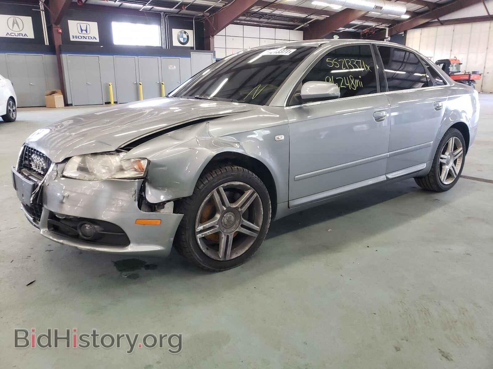 2008 AUDI A4 - VIN: WAUDF78E18A104184 - Фото 2