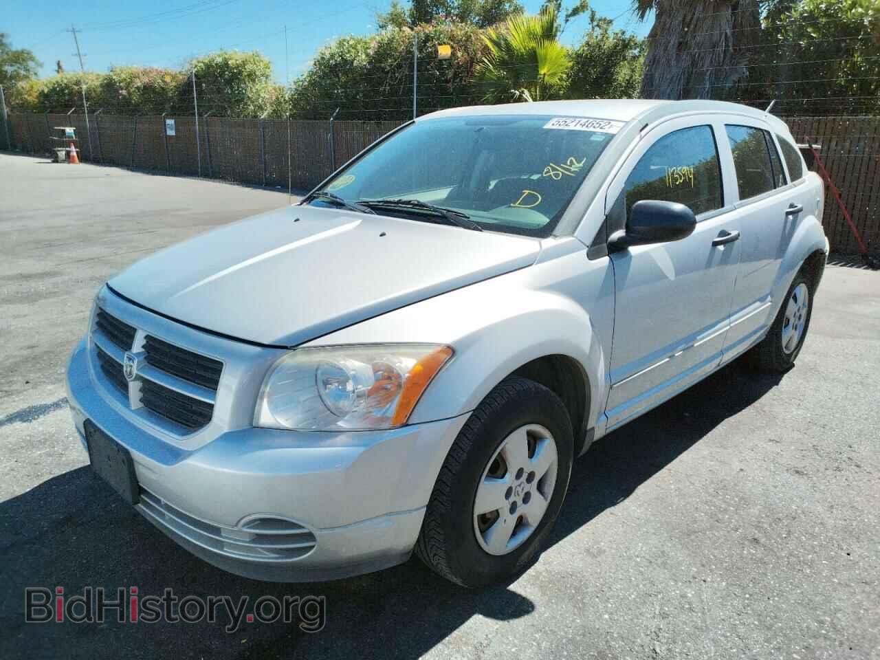 2007 DODGE CALIBER - VIN: 1B3HB28B37D549968 - Фото 2