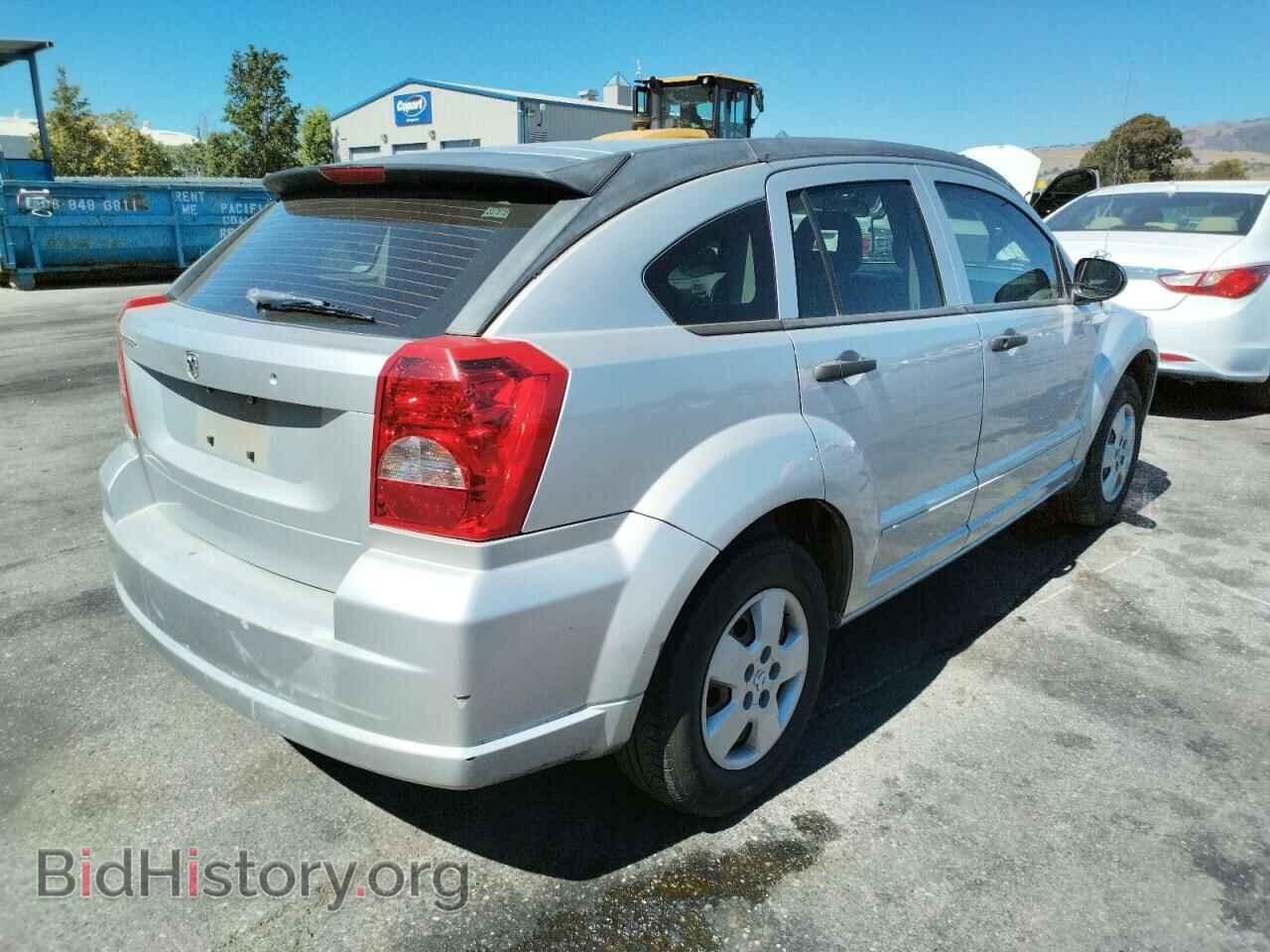 2007 DODGE CALIBER - VIN: 1B3HB28B37D549968 - Фото 4