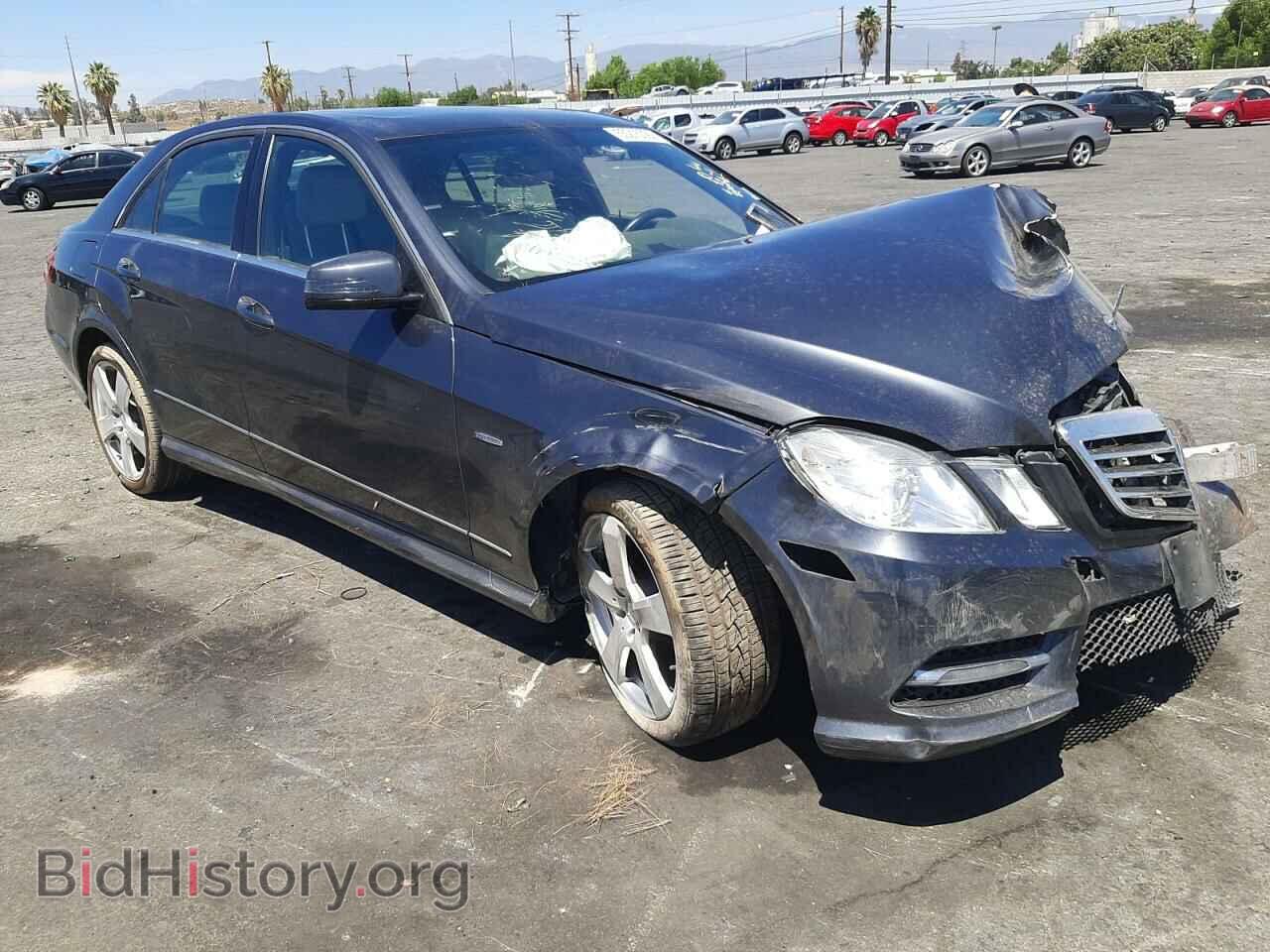 Photo WDDHF5KB3CA591555 - MERCEDES-BENZ E-CLASS 2012