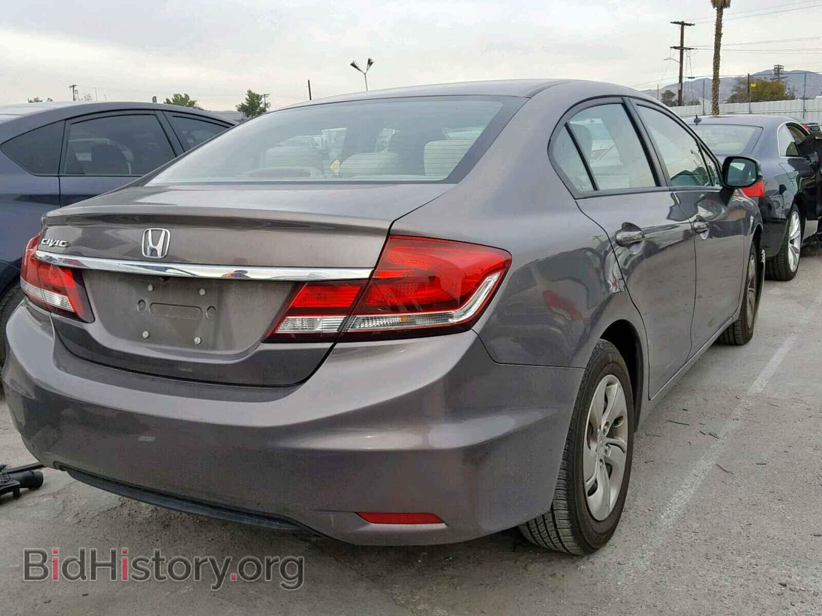 2013 HONDA CIVIC LX - VIN: 19XFB2F51DE226077 - Фото 4