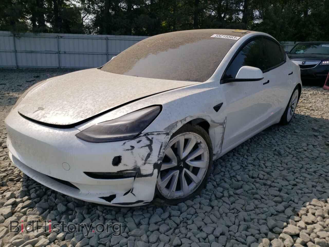 Photo 5YJ3E1EAXMF053804 - TESLA MODEL 3 2021