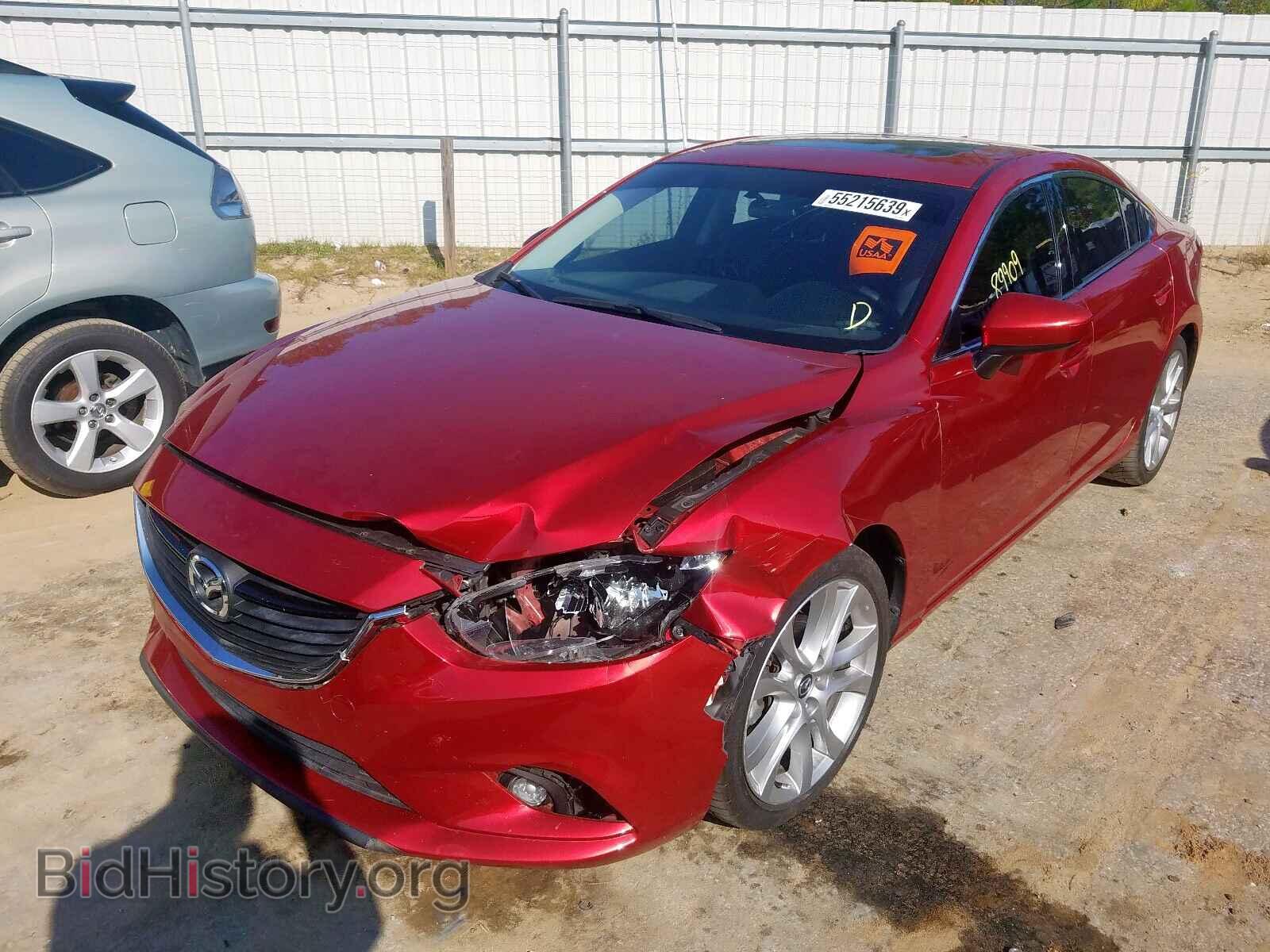 2015 MAZDA 6 - VIN: JM1GJ1V56F1206870 - Фото 2