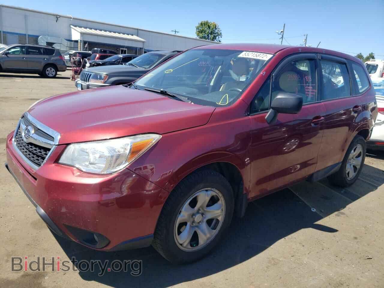 2014 SUBARU FORESTER - VIN: JF2SJAAC3EH463779 - Фото 2