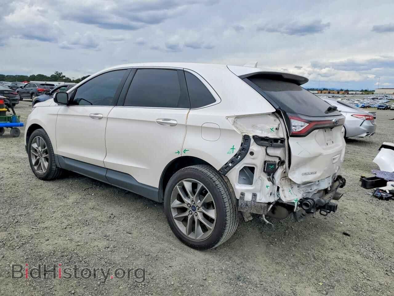 2017 FORD EDGE - VIN: 2FMPK3K89HBB43645 - Фото 2