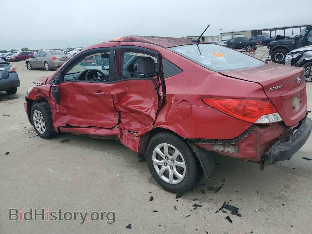 2013 HYUNDAI ACCENT - VIN: KMHCT4AE7DU288776 - Фото 2