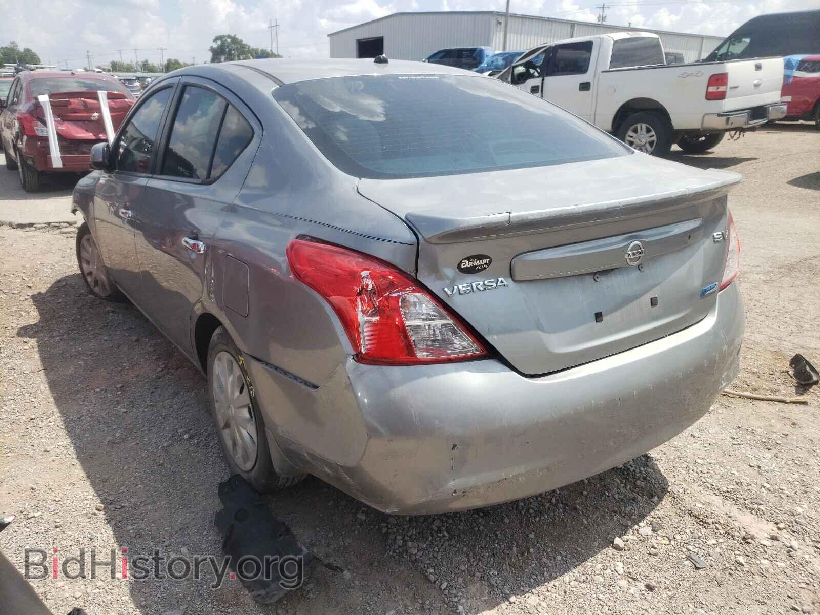 2012 NISSAN VERSA - VIN: 3N1CN7AP6CL849255 - Фото 3