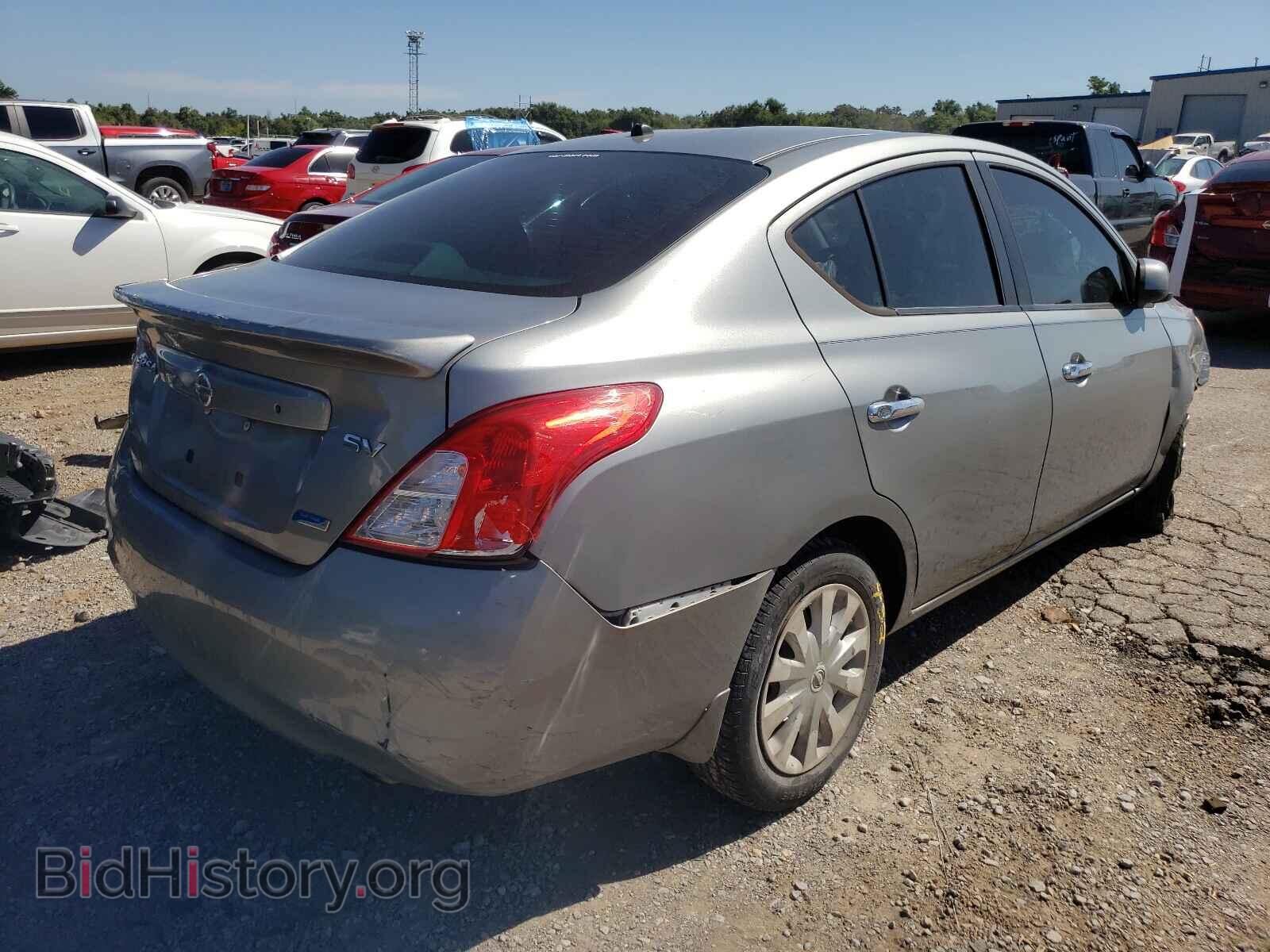 2012 NISSAN VERSA - VIN: 3N1CN7AP6CL849255 - Фото 4
