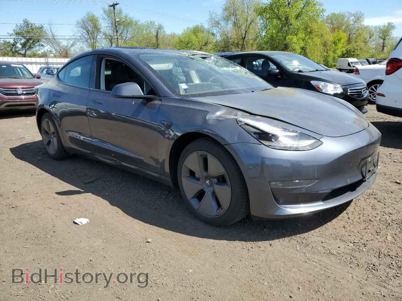 2022 TESLA MODEL 3 - VIN: 5YJ3E1EB0NF274855 - Фото 4