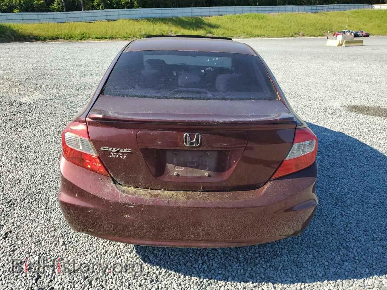 2012 HONDA CIVIC - VIN: 19XFB2F85CE050563 - Фото 6