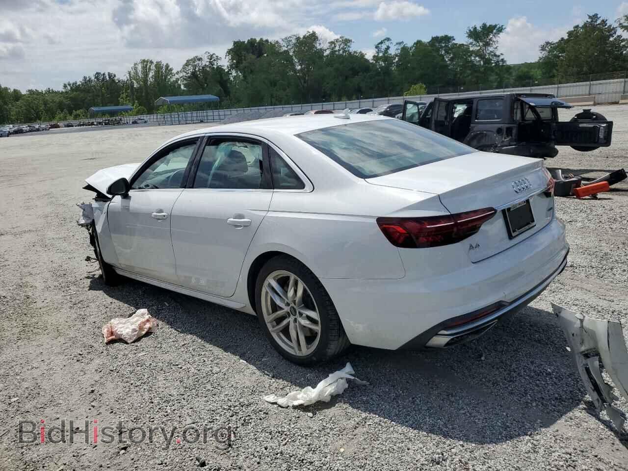 2020 AUDI A4 - VIN: WAUDNAF47LA043619 - Фото 2