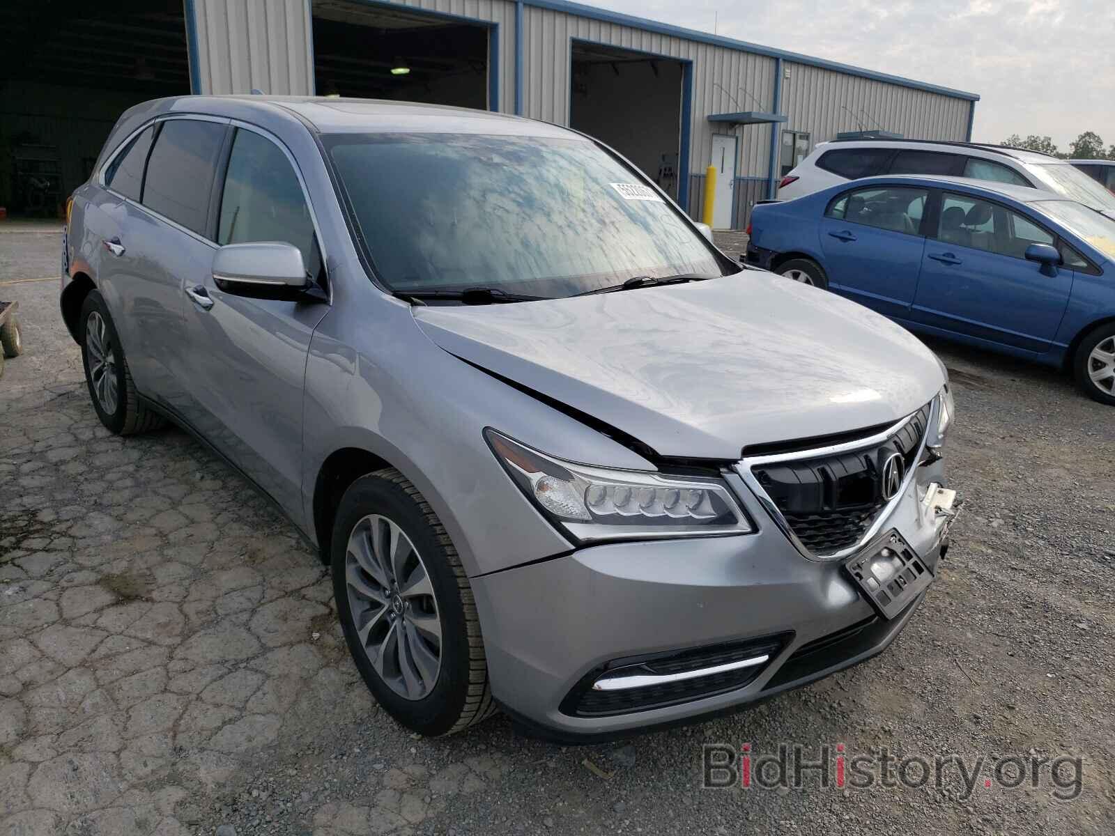 Фотография 5FRYD4H46GB057156 - ACURA MDX 2016