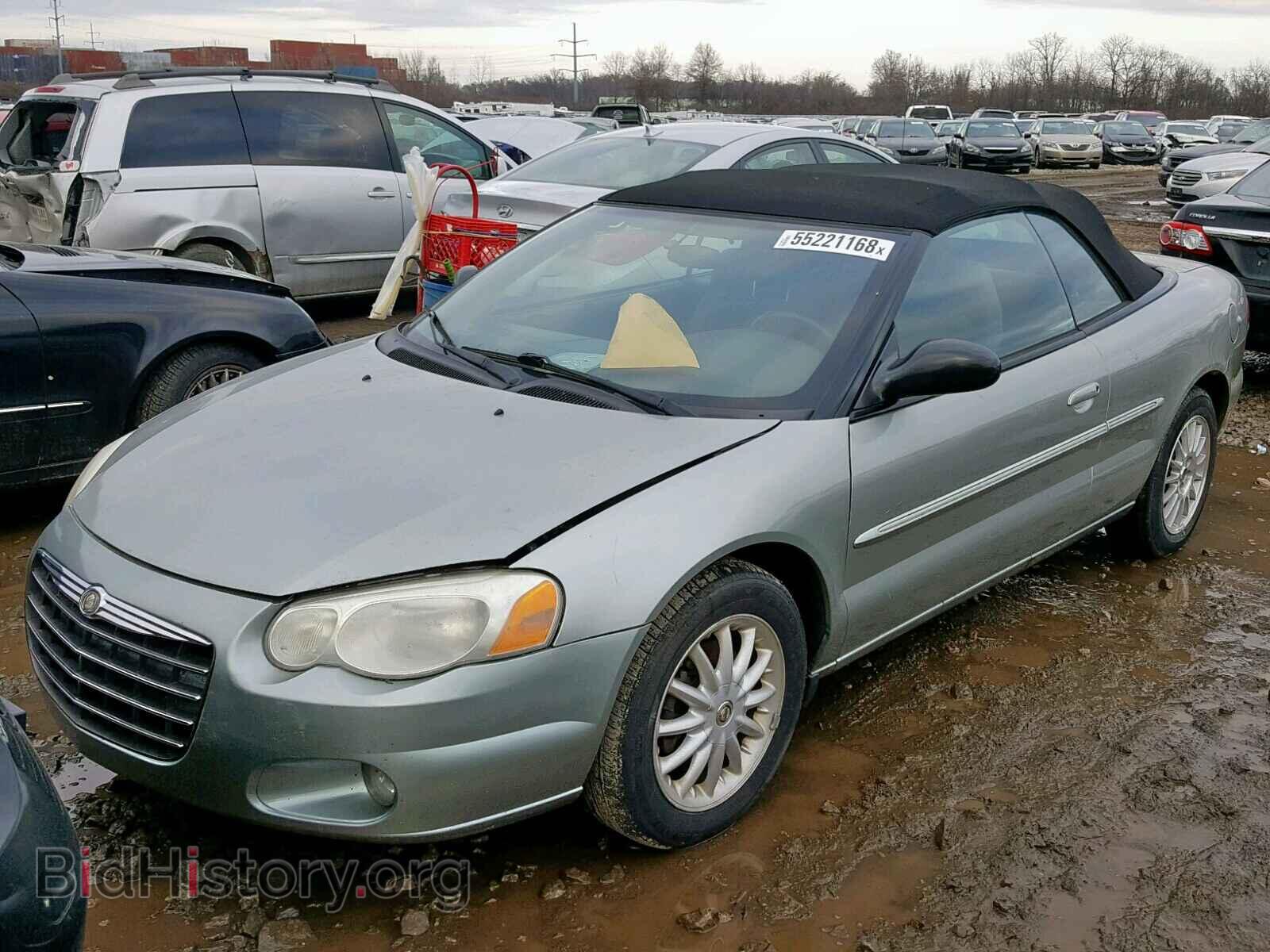 2004 CHRYSLER SEBRING - VIN: 1C3EL55R04N384750 - Фото 2